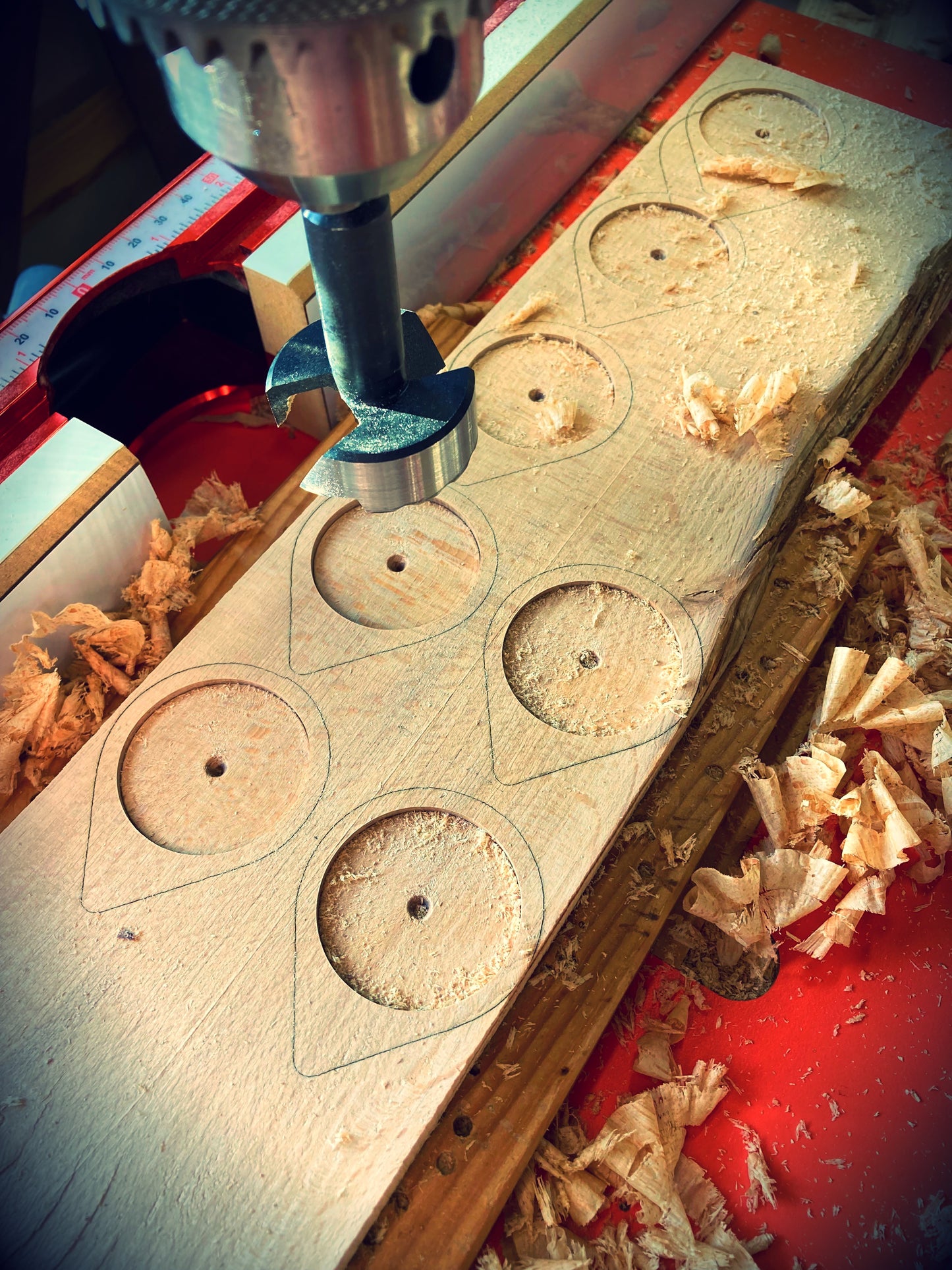 Customizable manual bottle opener key ring in solid beech wood