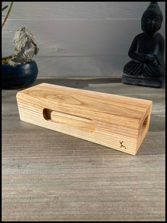 Solid olive ash wood jewelry box: La Frênolive